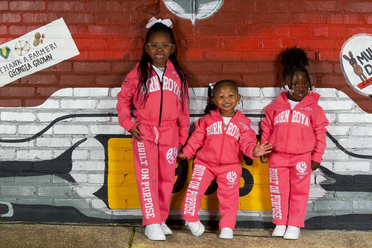 BIGKARTEL Kidz “Born Royal” Fleece Set