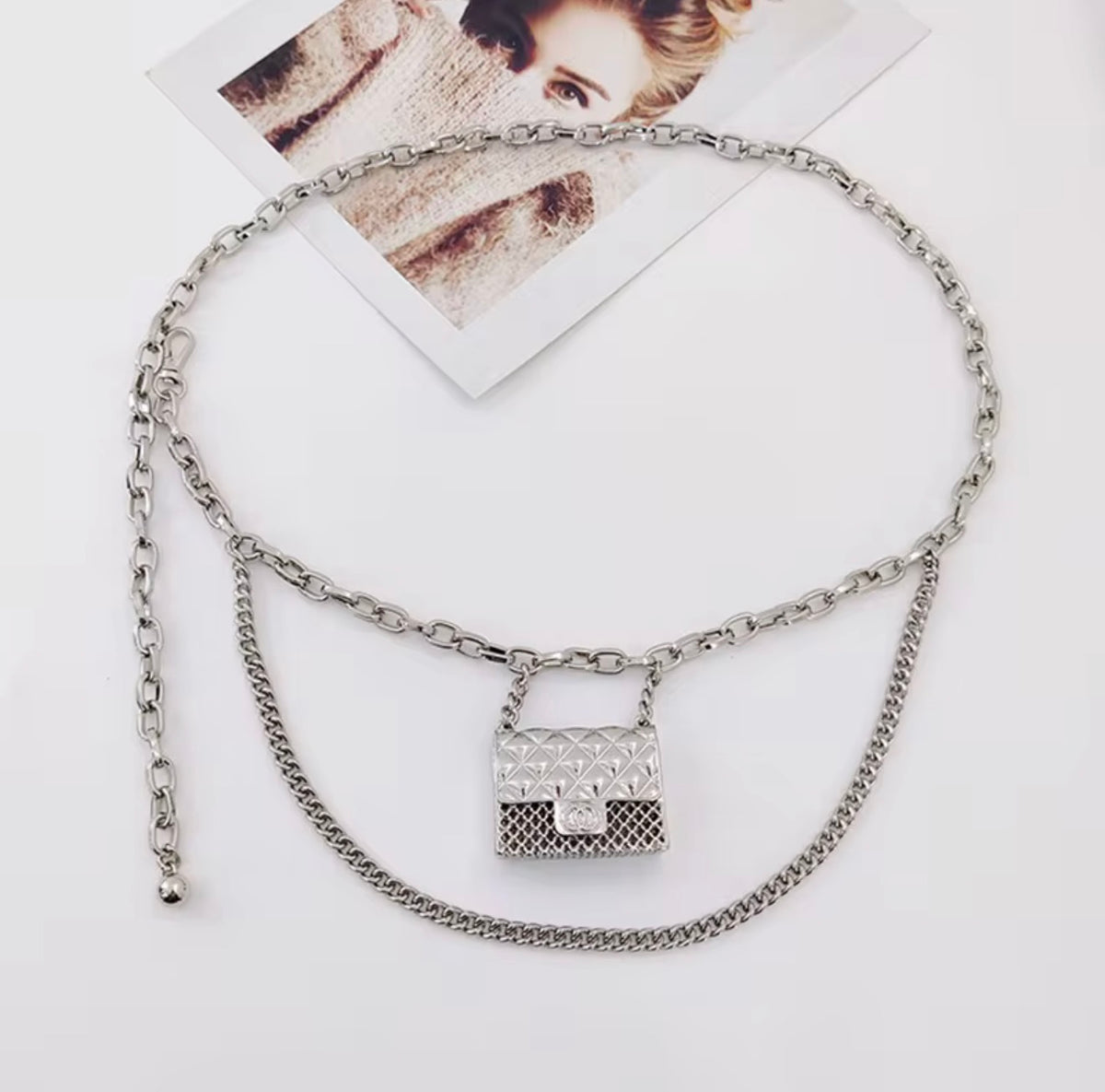 BIGKARTEL Luxe “Money Bag” Waist Chain