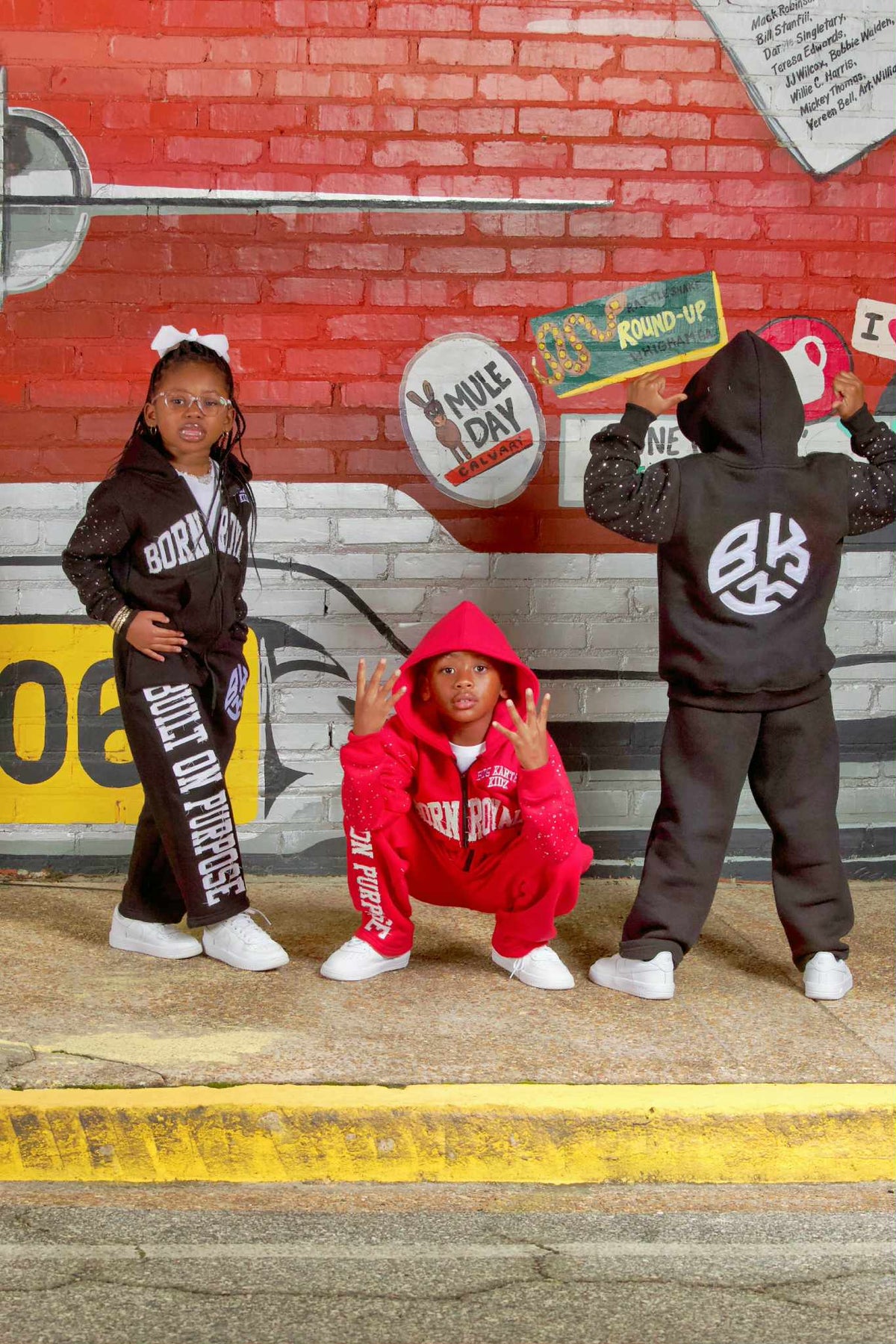 BIGKARTEL Kidz “Born Royal” Fleece Set