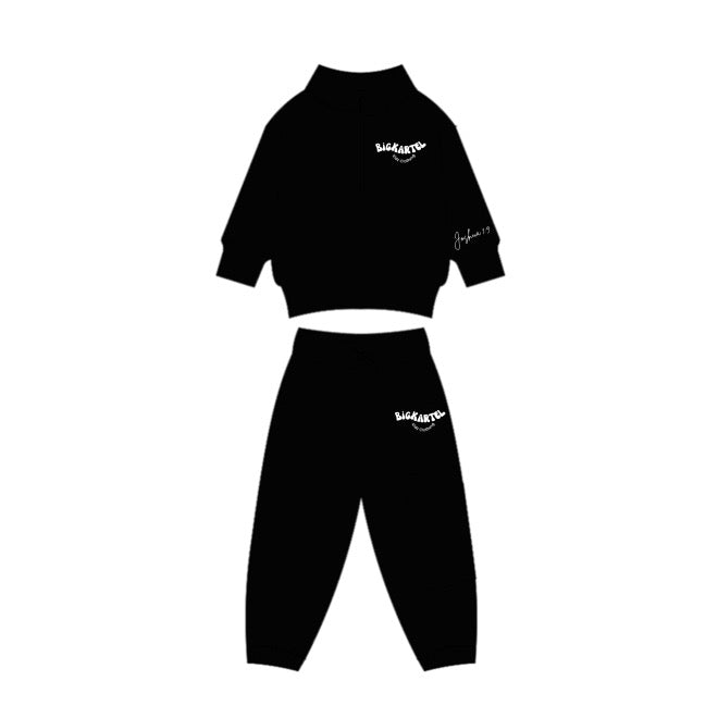 Little Kings Two-Piece Cargo Jogger Set