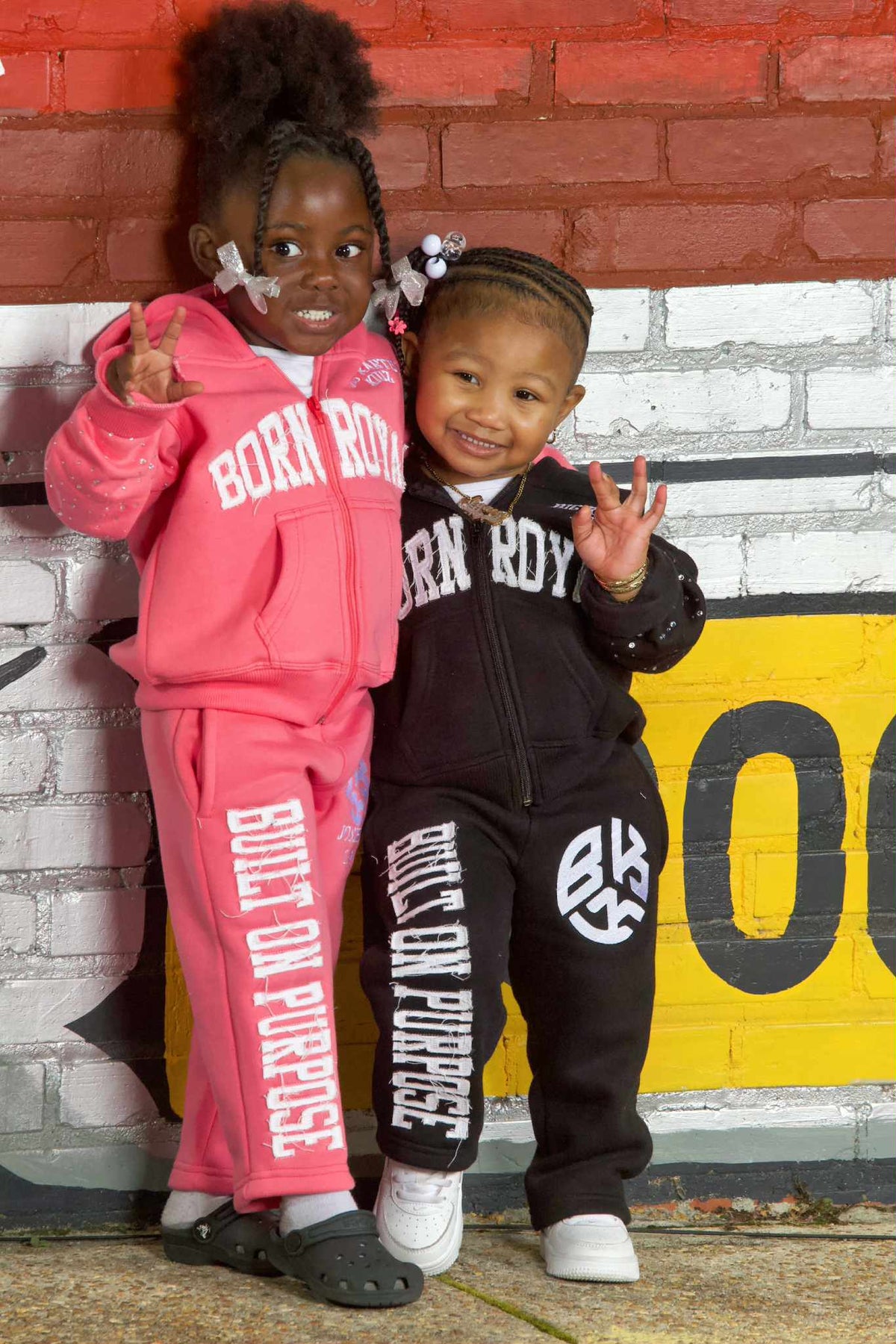 BIGKARTEL Kidz “Born Royal” Fleece Set