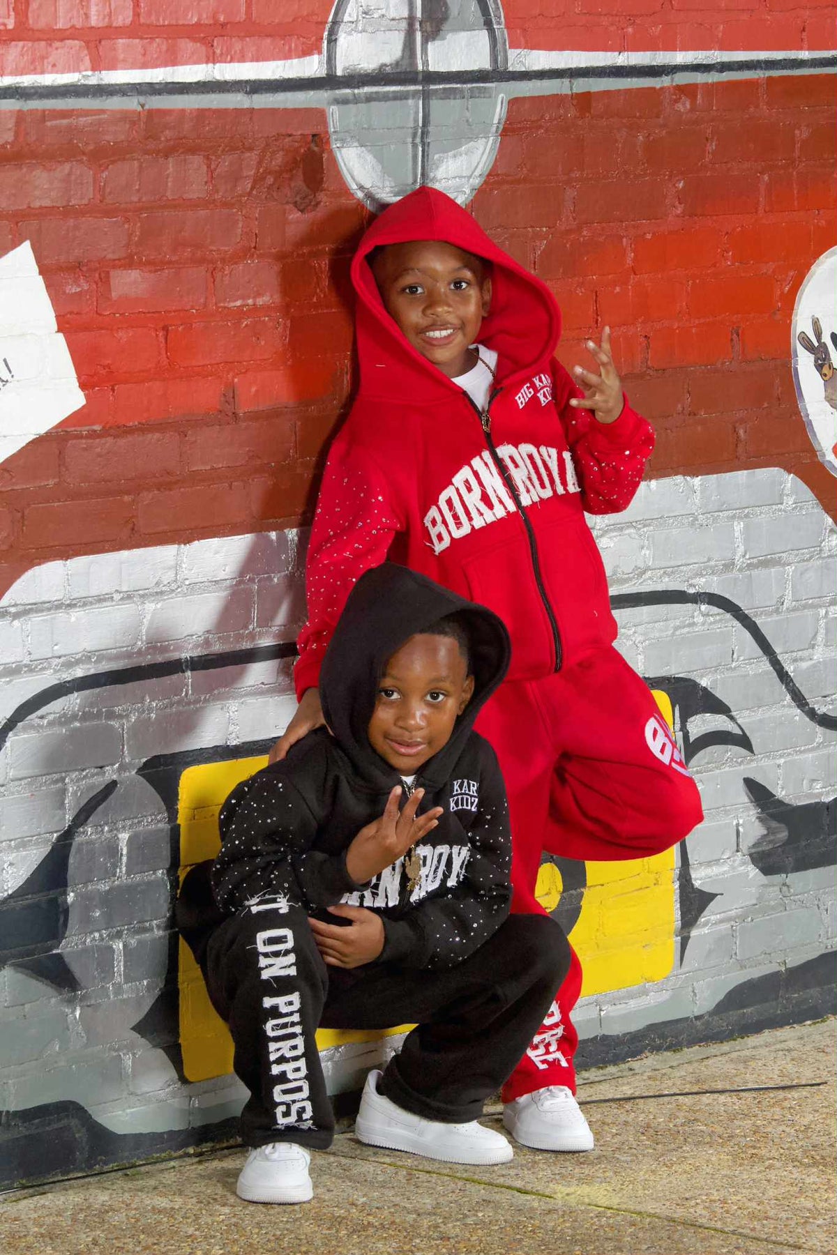 BIGKARTEL Kidz “Born Royal” Fleece Set