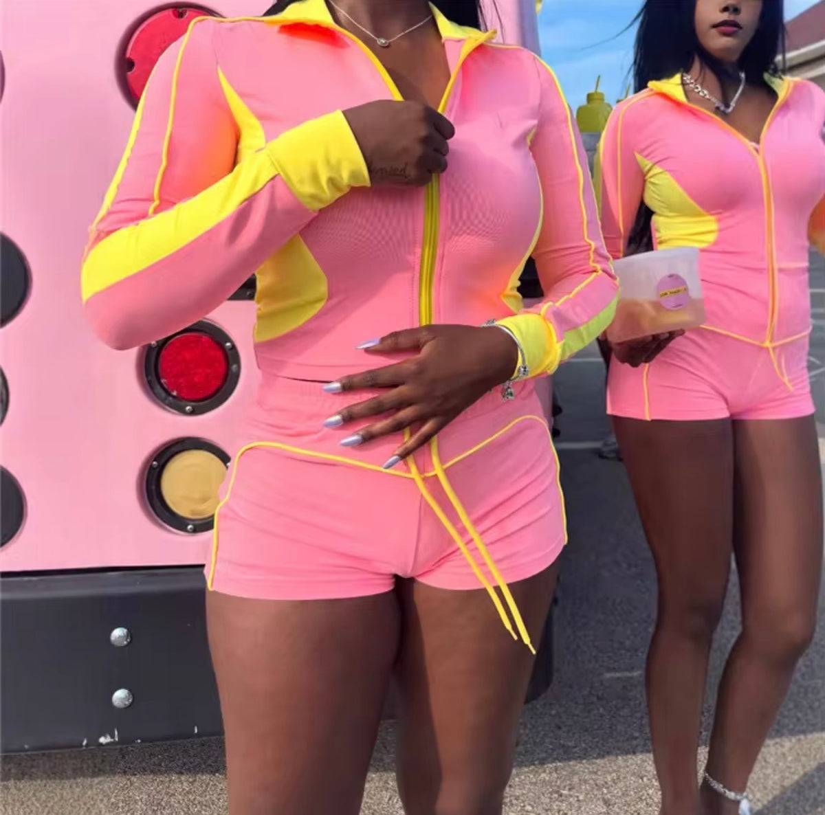 BIGKARTEL HER “Fast Lane” Short Set